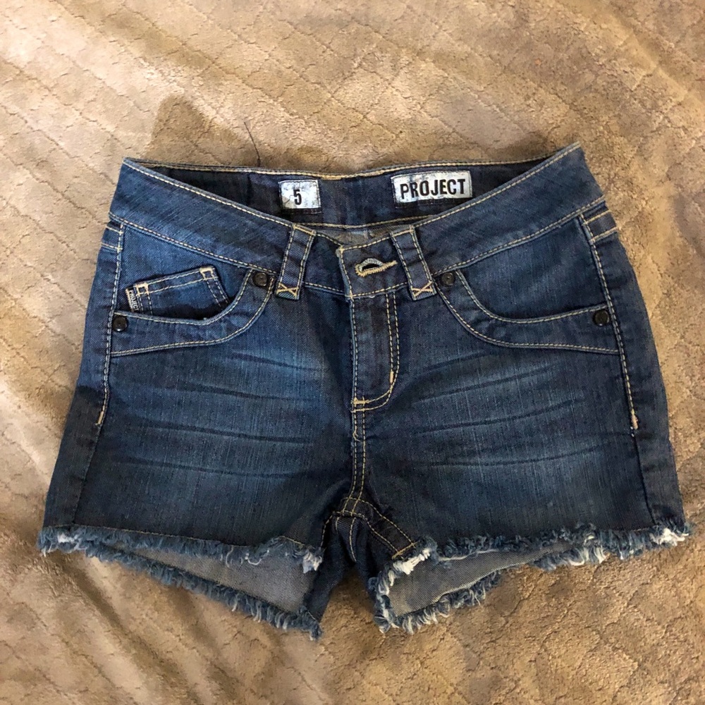 Project brand short jean shorts size 5